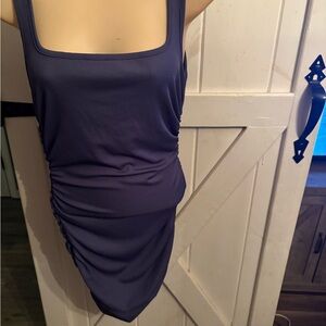 SHEIN Deep Purple Mini Dress